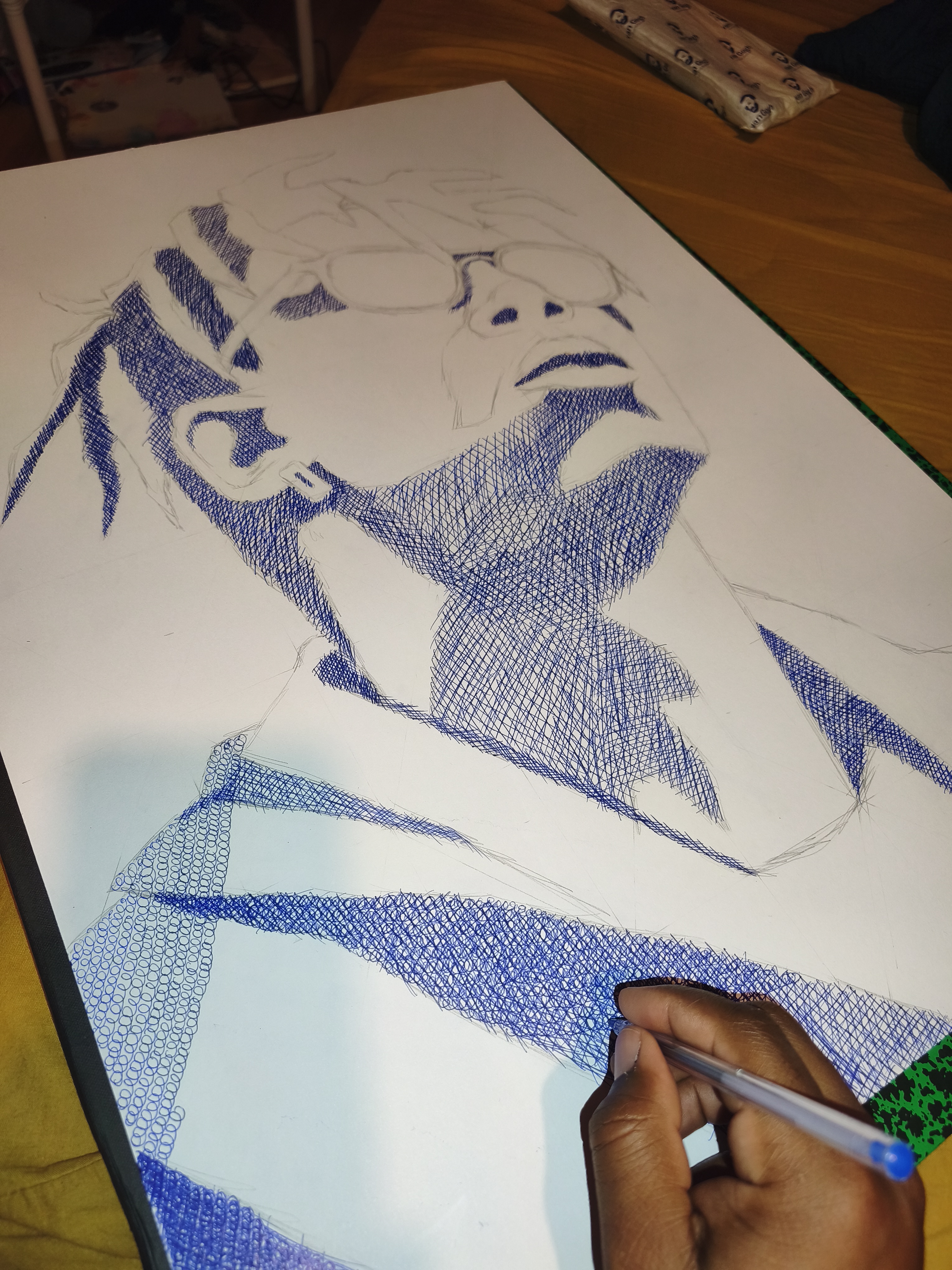 Au travail (esquisse en cours)